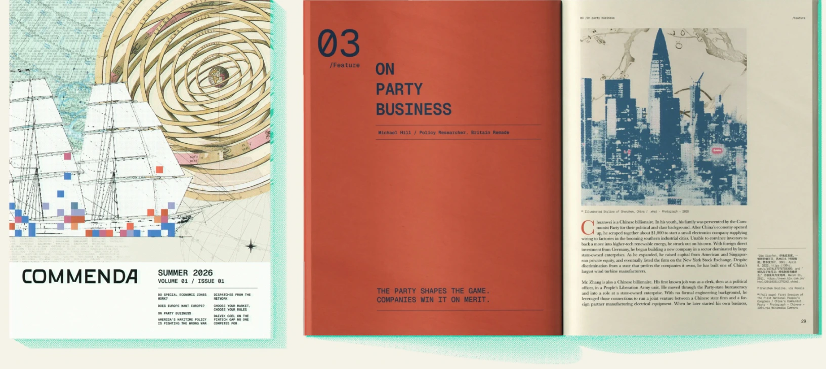 Three issues of The Journal of Economic Freedom laid out side by side